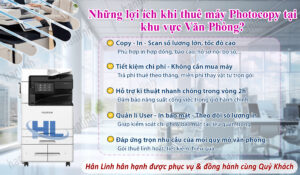 CHO THUÊ MÁY PHOTOCOPY